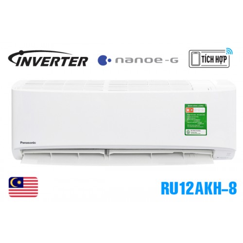 Điều hòa Panasonic 1 chiều 12.000BTU inverter RU12AKH-8 Điều hòa Panasonic 1 chiều 12.000BTU inverter RU12AKH-8